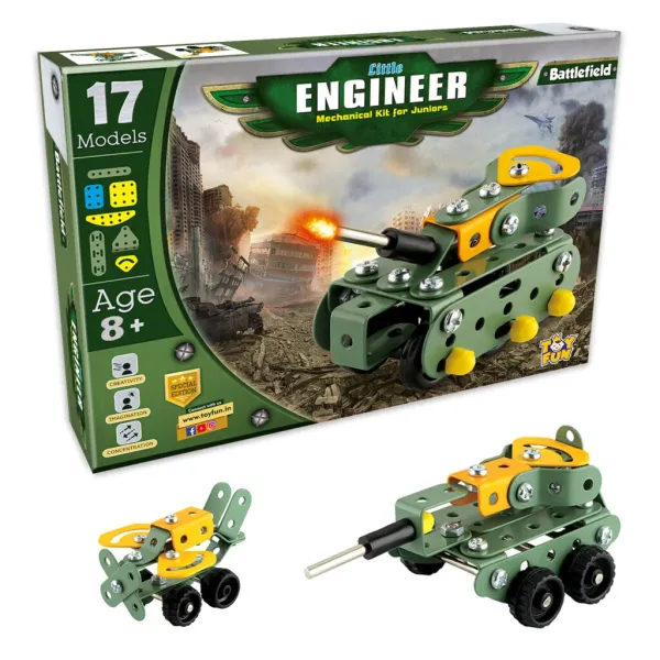 Multicolour_Little_Engineer_Battlefield_|Stem_Mechanical_&_Educational_Diy_Toy_Kit_For_Kids