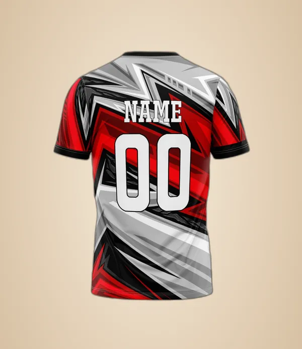 Red_Lightweight_Moisture_Wicking_Polyester_Kabaddi_Jersey