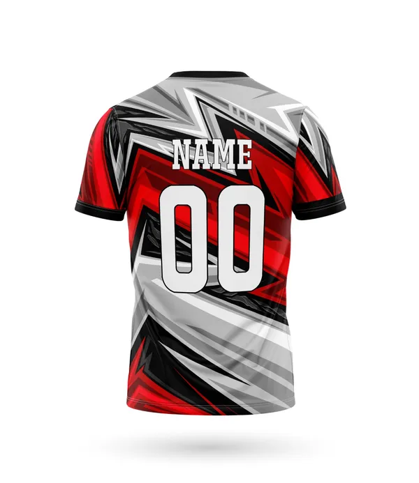Red_Lightweight_Moisture_Wicking_Polyester_Kabaddi_Jersey