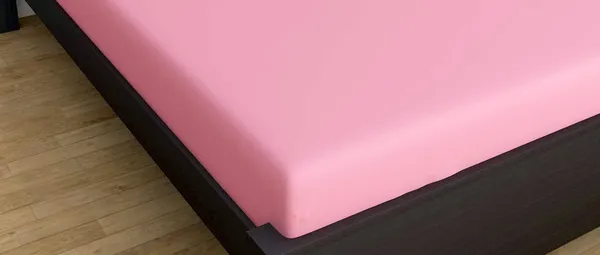 Pink_Microfiber_Solid_Fitted_With_1_Double_Bedsheet_|_(72*78)_&_2_Pillow_Covers_(18*28)