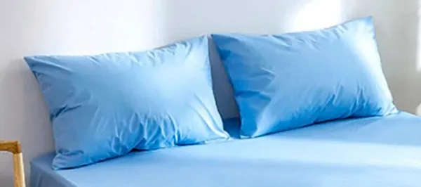 Light_Blue_Solid_Microfiber_With_1_Double_Bedsheet_|_(90*95)_&_2_Pillow_Covers_(18*28)