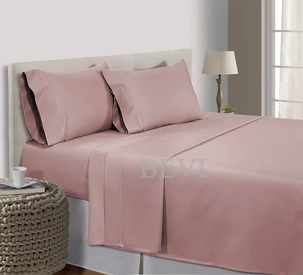 Onion_Solid_Microfiber_With_1_Double_Bedsheet_|_(90*95)_&_2_Pillow_Covers_(18*28)