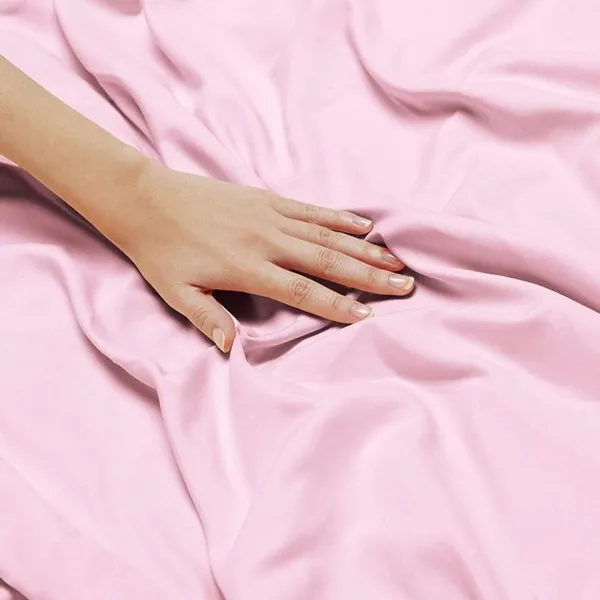 Rosepink_Single_Solid_Fitted_Microfiber_With_1_Single_Bedsheet_|_(36*78)_&_1_Pillow_Cover_(18*28)