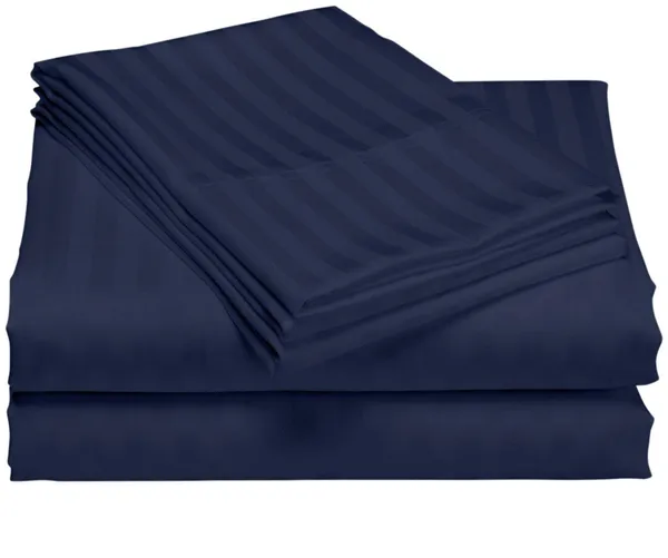 Navy_Stp_Fitted_Microfiber_With_1_Double_Bedsheet_|_(72*78)_&_2_Pillow_Covers_(18*28)