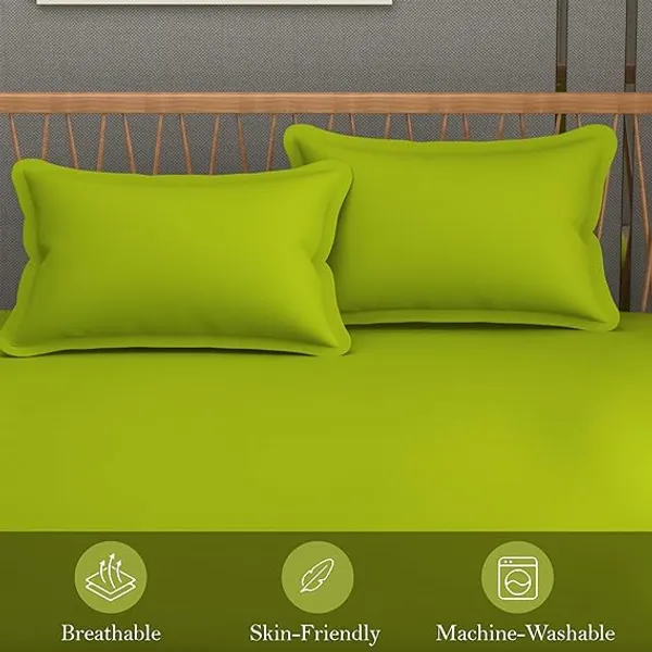 Neon_Microfiber_Solid_Fitted_With_1_Double_Bedsheet_|_(72*78)_&_2_Pillow_Covers_(18*28)