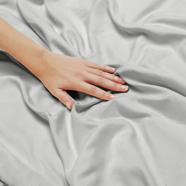 Grey_Microfiber_Solid_Fitted_With_1_Double_Bedsheet_|_(72*78)_&_2_Pillow_Covers_(18*28)