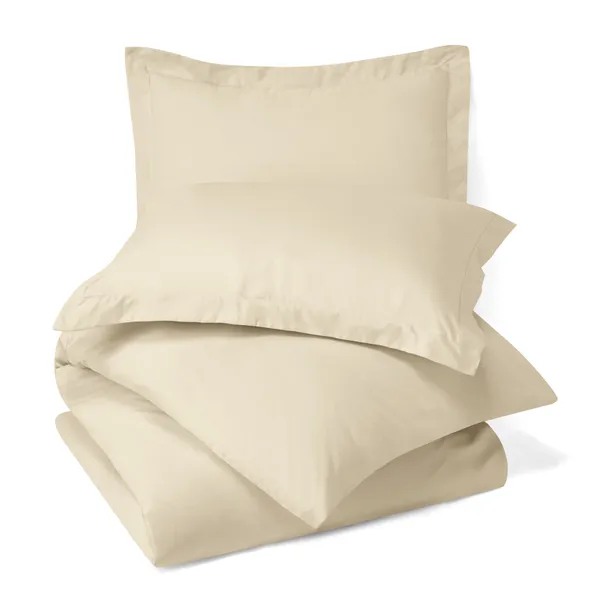 Ivory_Solid_Microfiber_With_1_Double_Bedsheet_|_(90*95)_&_2_Pillow_Covers_(18*28)