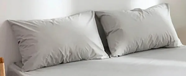 Grey_Solid_Microfiber_With_1_Double_Bedsheet_|_(90*95)_&_2_Pillow_Covers_(18*28)