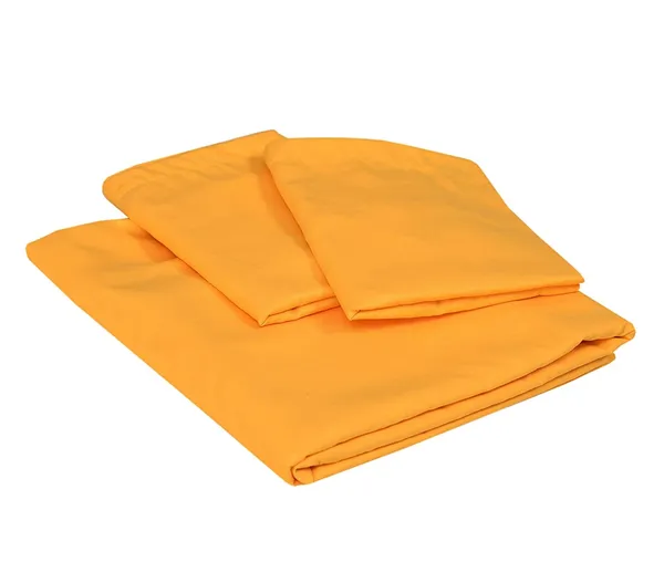 Yellow_Solid_Microfiber_With_1_Double_Bedsheet_|_(90*95)_&_2_Pillow_Covers_(18*28)