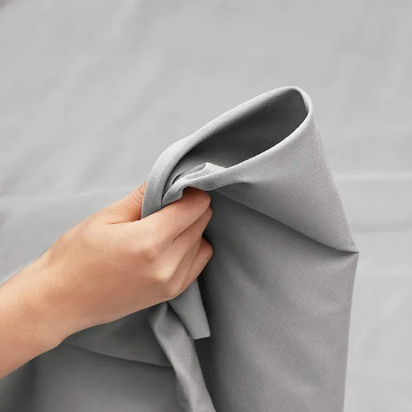 Grey_Single_Solid_Fitted_Microfiber_With_1_Single_Bedsheet_|_(36*78)_&_1_Pillow_Cover_(18*28)