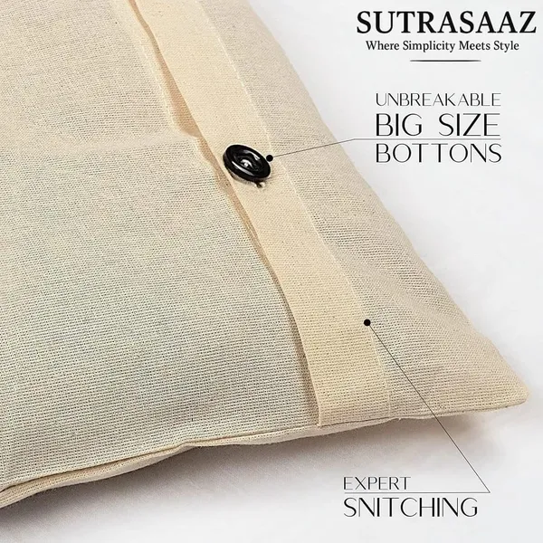 Set_Of-36_Beige_Cotton_Saree_Storage_Covers_With_Mesh_Window_And_Zipper,_16_X_14_Inches