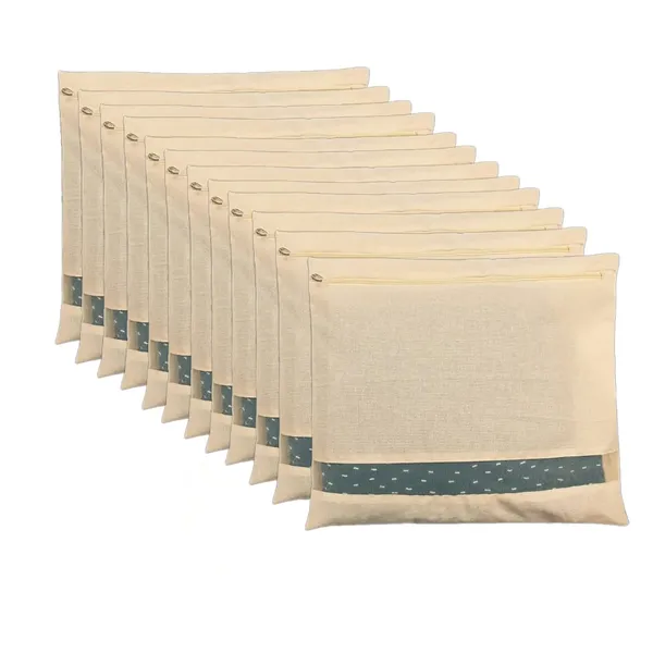 Set_of_24_Cotton_Saree_Bags/Covers_for_Storage_Big_size_single_(16_x_14_Inches)_with_Zip_Closure_for_Clothes_Bags_and_Wardrobe_Organizer_with_Transparent_mesh_window_Set_of_-_(24)