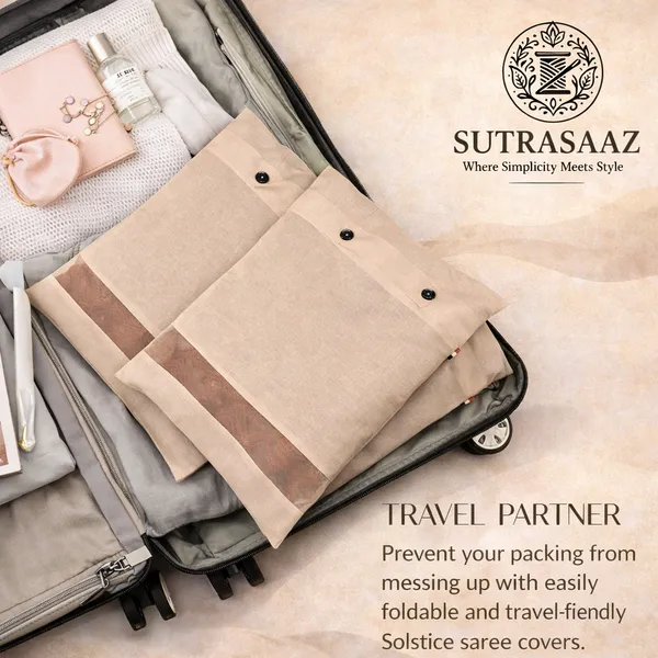 Set_Of-24_Beige_Cotton_Saree_Storage_Covers_with_Mesh_Window_And_Buttons,_16_X_14_Inches