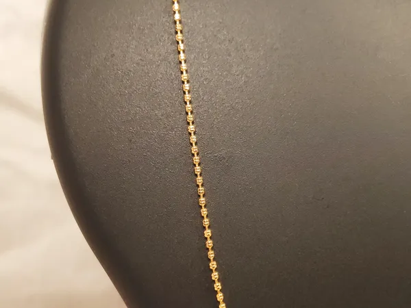 1_Gram_Gold-Plated_Silver_Chain_18_Inch_For_Women