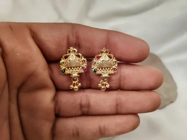1_Gram_Gold-Plated_Brass_Earrings_For_Women