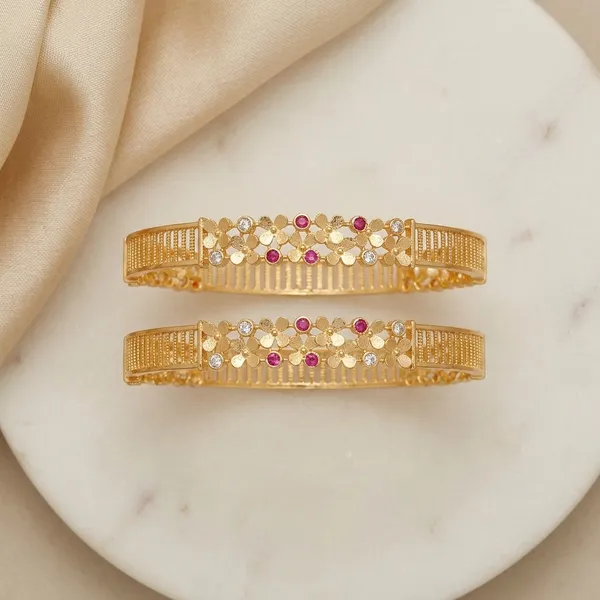 Daily_Wear_Brass_Floral_Bangles_with_Ruby_&_White_Stone_Accents_(Set_of_2)