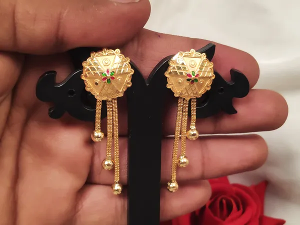 1_Gram_Gold-Plated_Brass_Earrings_For_Women