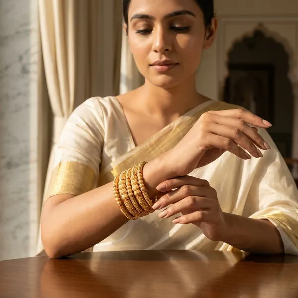 Elegant_Brass_Gold-Toned_Textured_Bangle_Set_�_Durable_Daily_Wear_Classic_Kada_Bangles