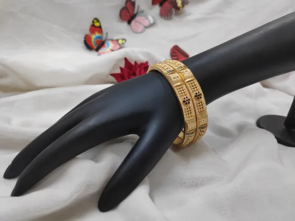 1_Gram_Gold-Plated_Brass_Bangles_Set_Of_2