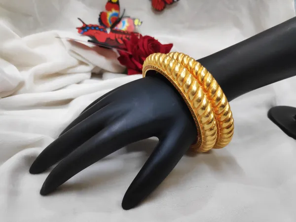 1_Gram_Gold-Plated_Brass_Rajasthani_Bangles_Set_Of_2