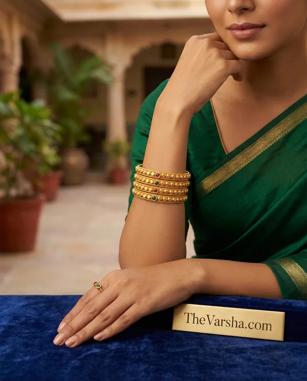 Elegant_Brass_Bangles_with_One_Gram_Gold_Plating_�_Set_of_4