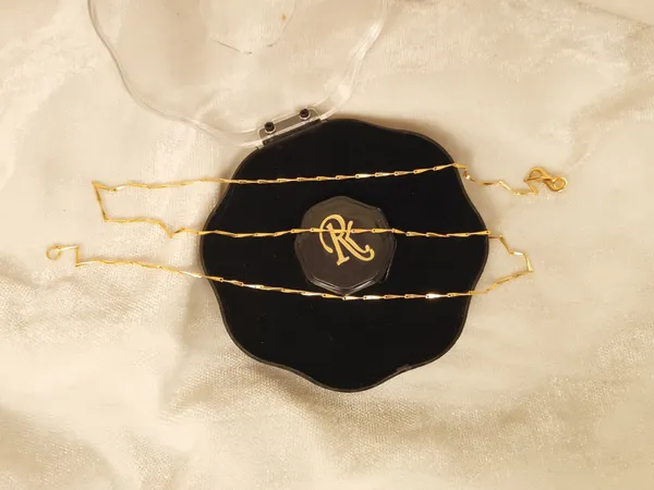 1_Gram_Gold-Plated_Chain_20.5_Inch_For_Women