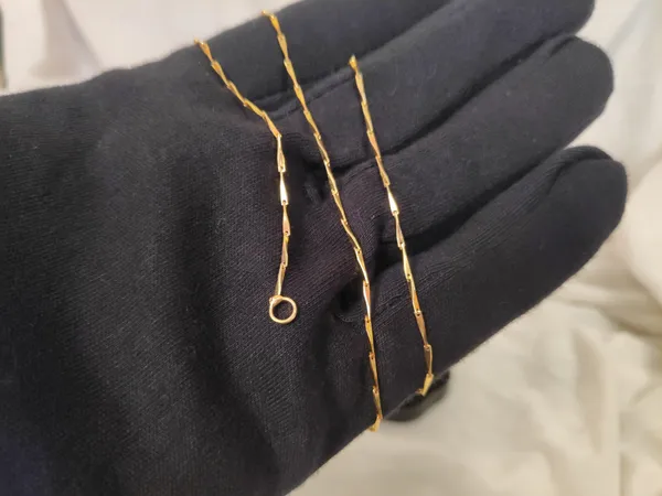 1_Gram_Gold-Plated_Chain_20.5_Inch_For_Women