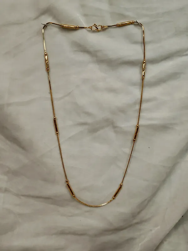 1_Gram_Gold-Plated_Chain_23_Inch_For_Women
