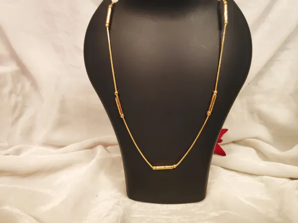 1_Gram_Gold-Plated_Chain_23_Inch_For_Women