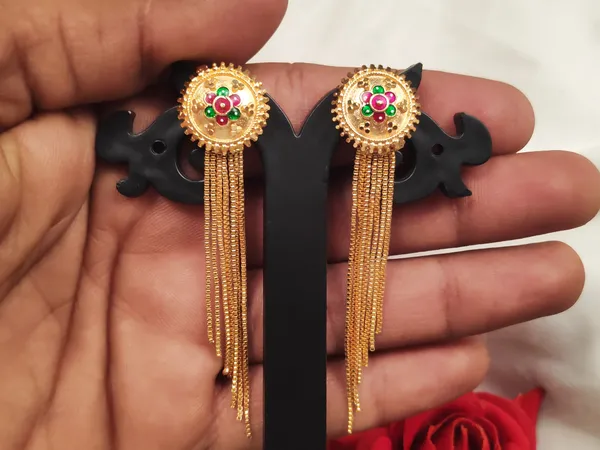 1_Gram_Gold-Plated_Brass_Earrings_For_Women