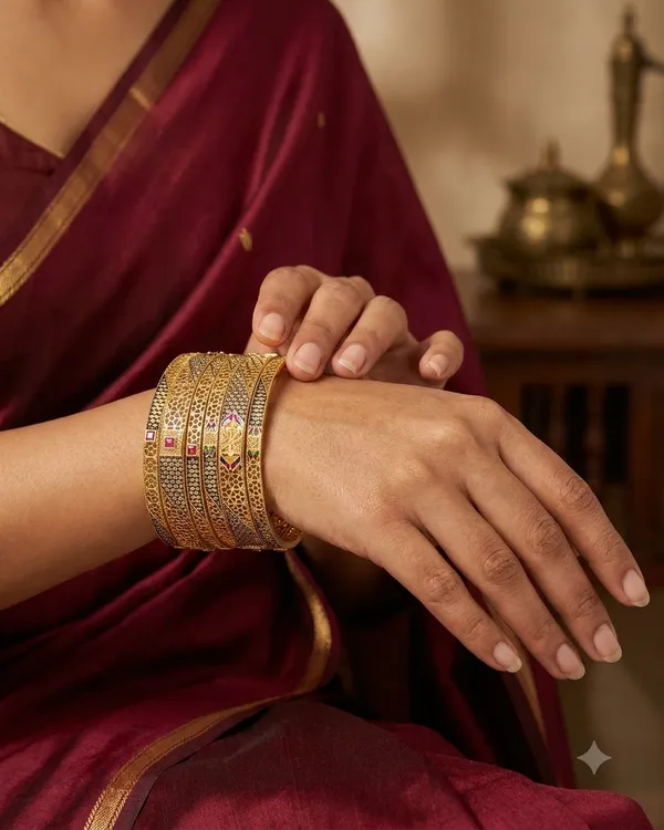 Chic_&_Durable_Brass_Bangle_Stack_for_Daily_Glamour