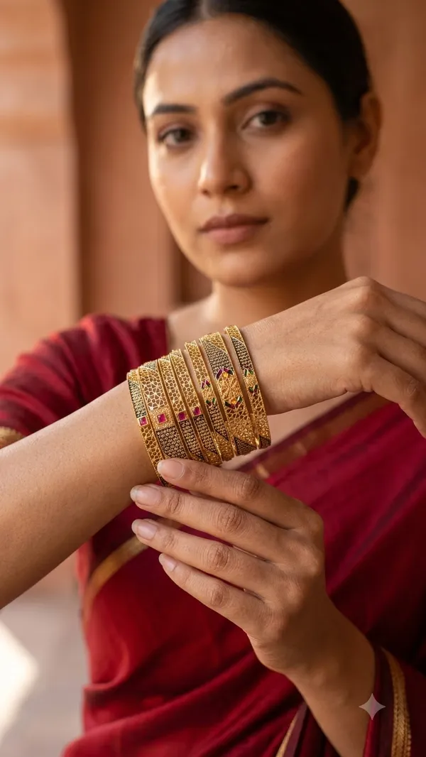 Chic_&_Durable_Brass_Bangle_Stack_for_Daily_Glamour