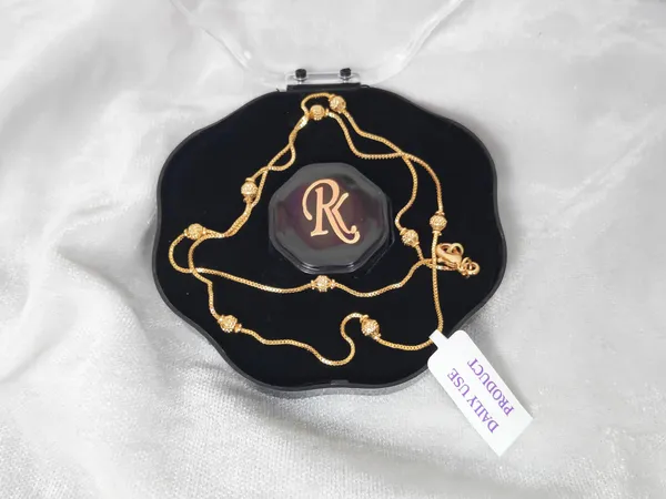 1_Gram_Gold-Plated_Chain_18_Inch_For_Women