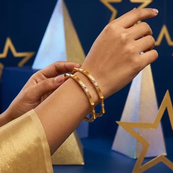 The_Bamboo_Harmony_Bangle_Set_�_Set_of_2_Matte_Gold_Kada_Bracelets_with_Inset_Gemstones