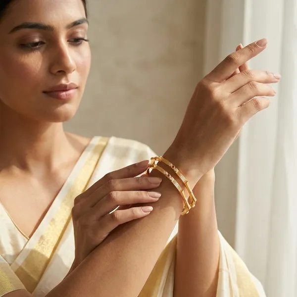 The_Bamboo_Harmony_Bangle_Set_�_Set_of_2_Matte_Gold_Kada_Bracelets_with_Inset_Gemstones