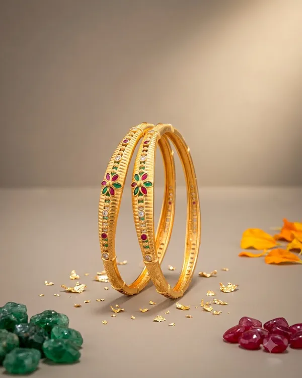 Exquisite_Traditional_Designer_Brass_Bangles_with_Multi-Color_Stone_Work