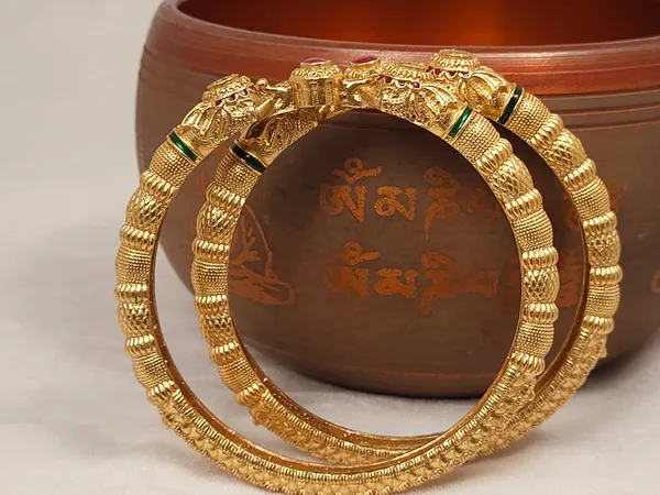 1_Gram_Gold-Plated_Brass_Rajasthani_Bangles_Set_Of_2