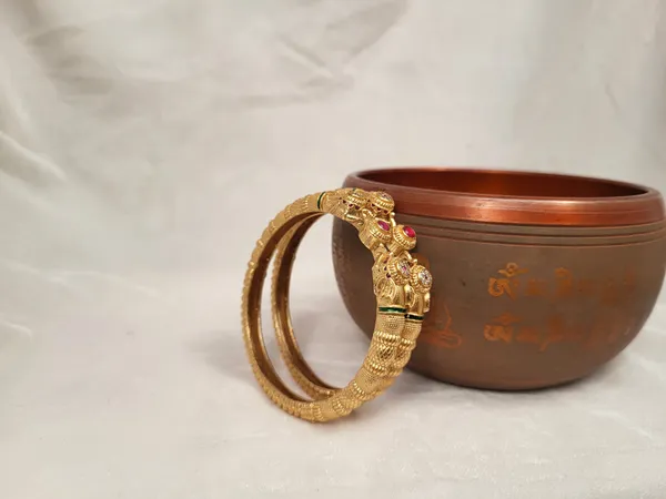 1_Gram_Gold-Plated_Brass_Rajasthani_Bangles_Set_Of_2