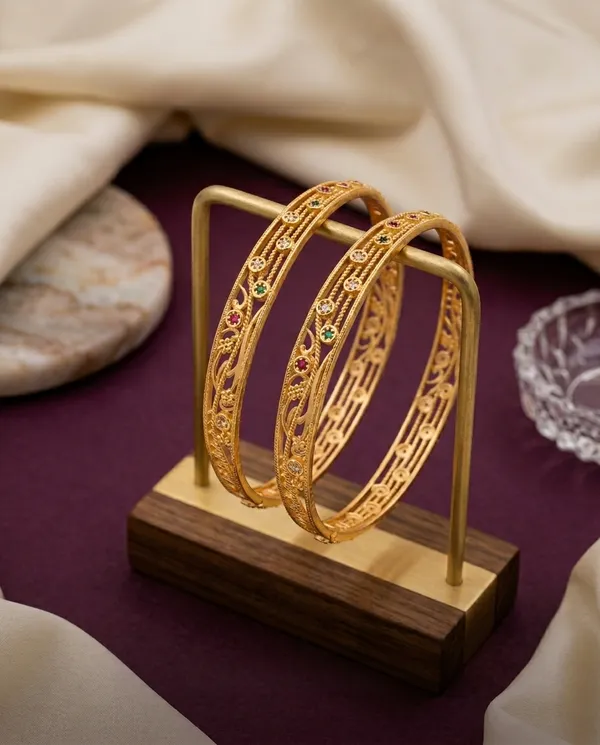 Elegant_Brass_Daily_Wear_Bangles_with_Multi-Color_Stone_Accents_(Set_of_2)