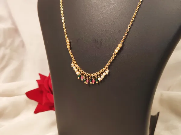 1_Gram_Gold-Plated_Chain_18_Inch_For_Women