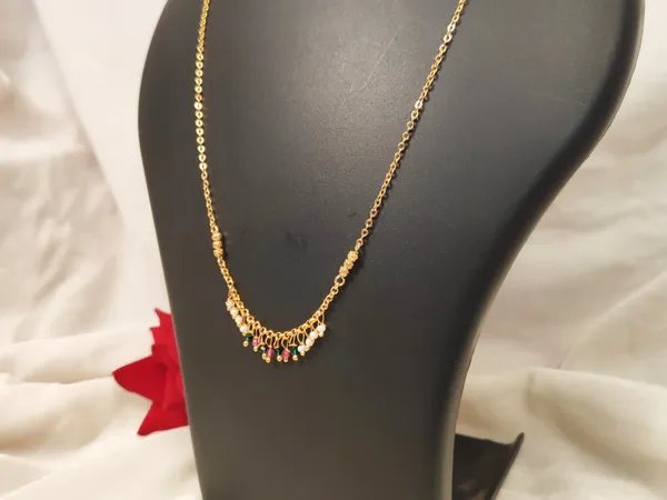 1_Gram_Gold-Plated_Chain_18_Inch_For_Women