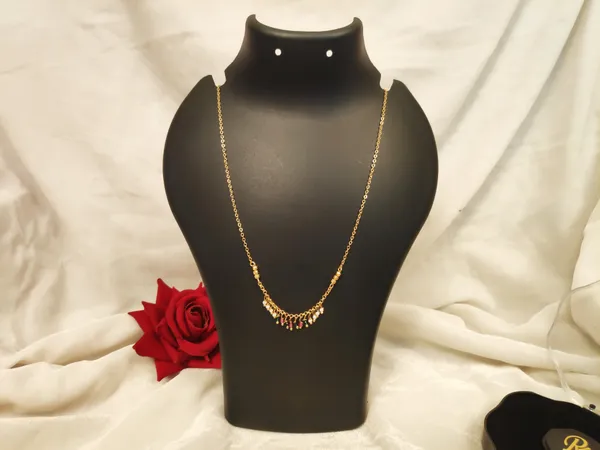 1_Gram_Gold-Plated_Chain_18_Inch_For_Women
