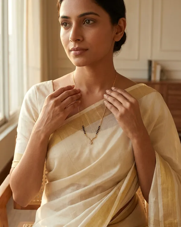 Gold-Plated_V-Curve_Mangalsutra_with_Floral_CZ_Pendant