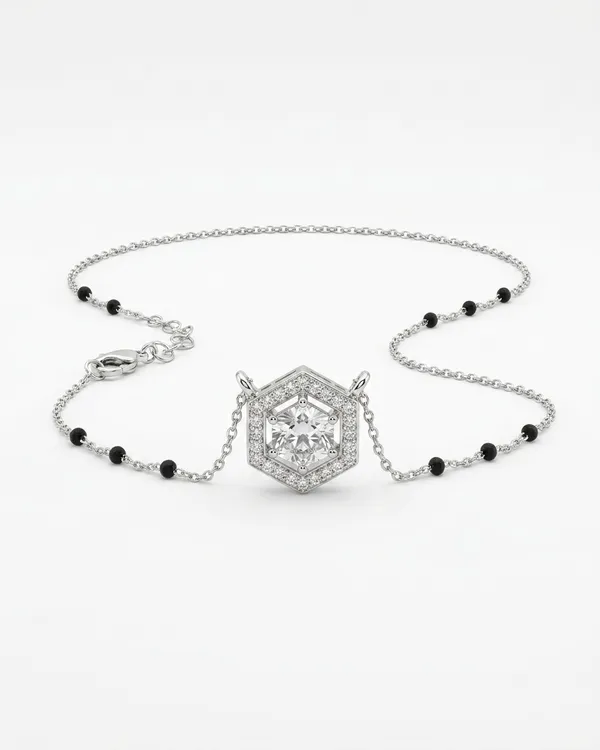 Modern_Rhodium-Plated_Hexagon_Halo_Mangalsutra