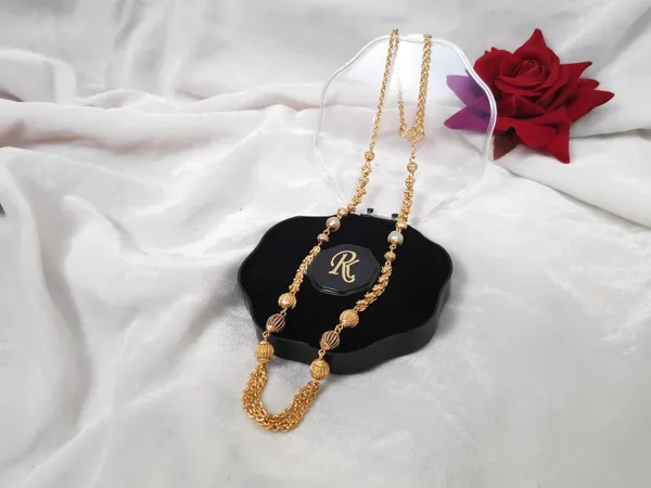 1_Gram_Gold-Plated_Chain_20.5_Inch_For_Women