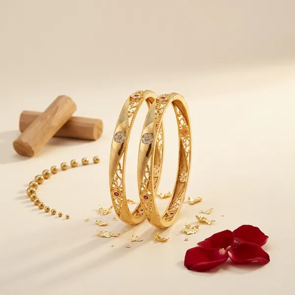 Elegant_Brass_Gold-Plated_Daily_Wear_Bangles_with_Intricate_Filigree_&_Stone_Accents_(Set_of_2)