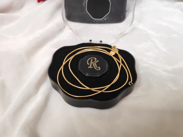 1_Gram_Gold-Plated_Chain_23.5_Inch_For_Women