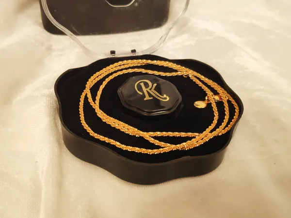 1_Gram_Gold-Plated_Chain_23.5_Inch_For_Women
