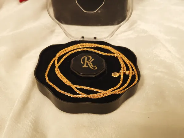 1_Gram_Gold-Plated_Chain_23.5_Inch_For_Women