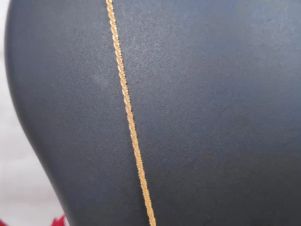 1_Gram_Gold-Plated_Chain_23.5_Inch_For_Women